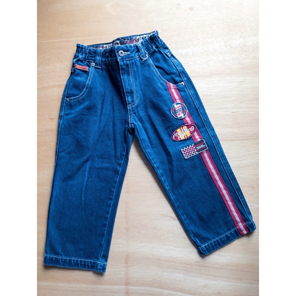 Vintage Plugg racecar boys jeans